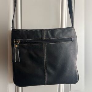 Liz Claiborne Black Leather Handbag
